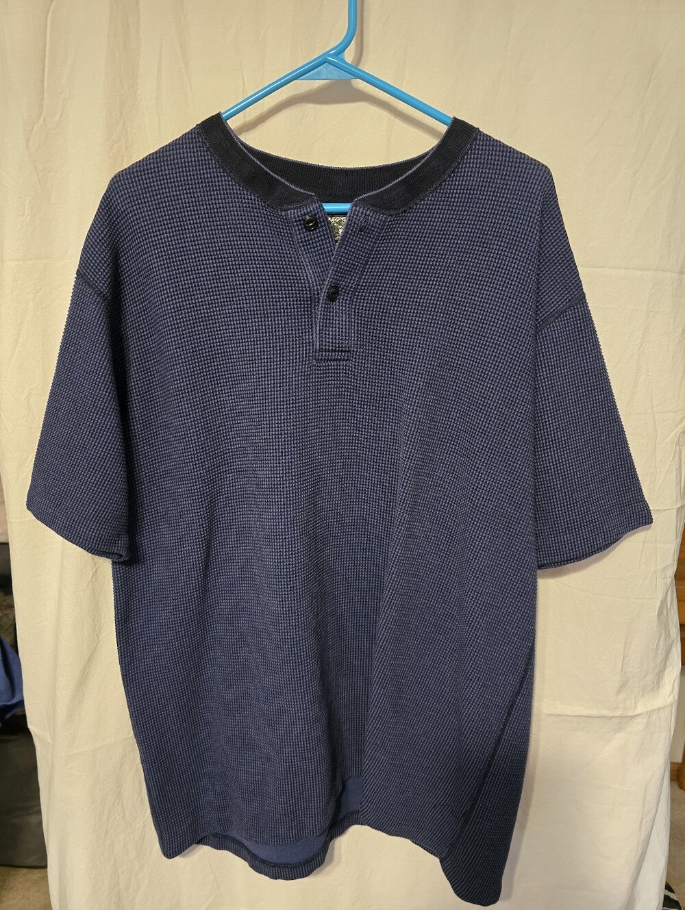 Britches Men's Navy Short-Sleeve Henley Shirt
